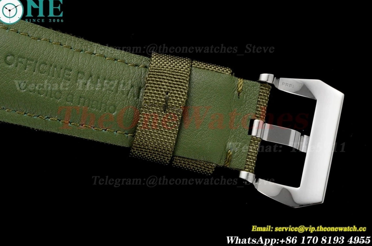 Dial SS 47mm HWF NY Luminor PAM606 Black A3000 0129